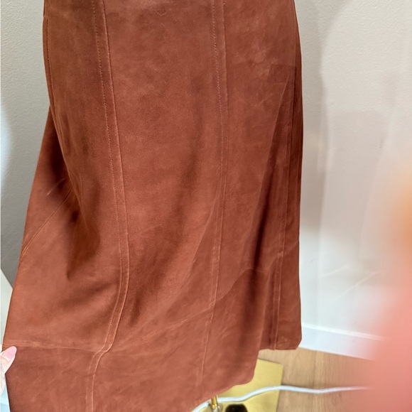 Madewell Suede Seamed Midi Skirt “Soldout!” - Picture 12 of 14